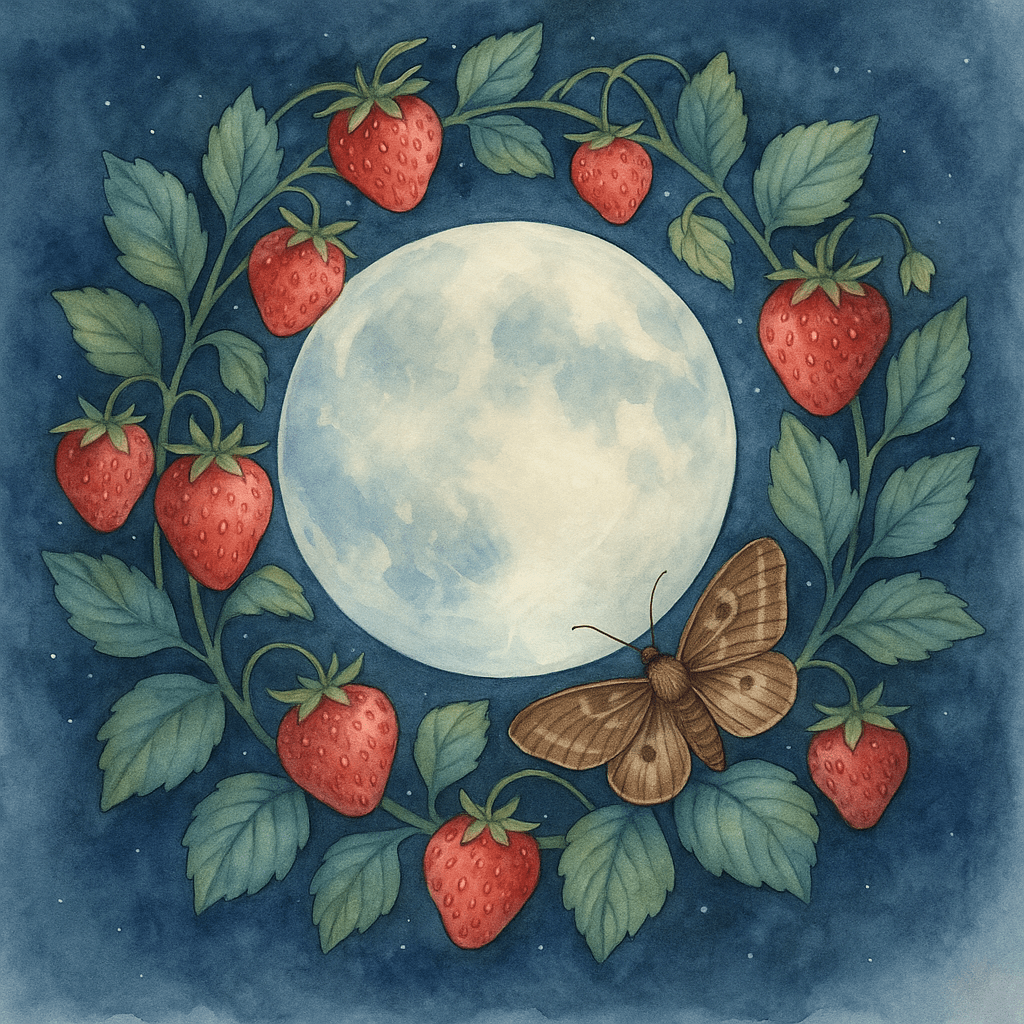 Der Erdbeermond – Vollmond der Fülle und des&nbsp;Neubeginns