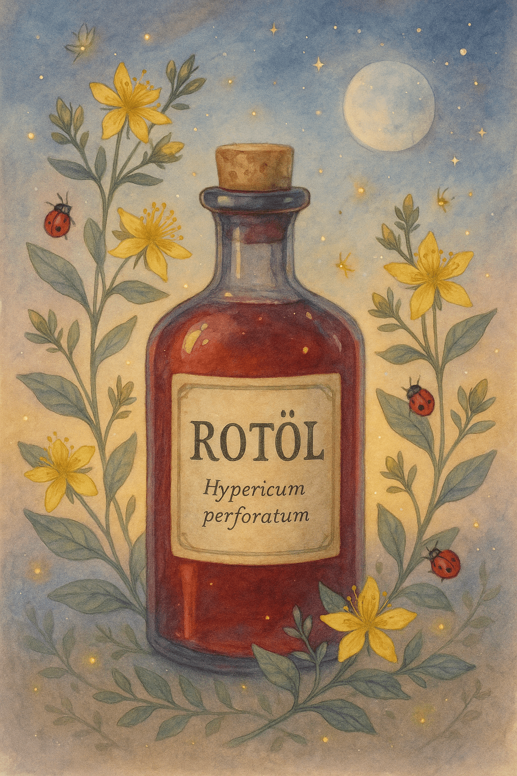 Rotöl zur Sommersonnenwende